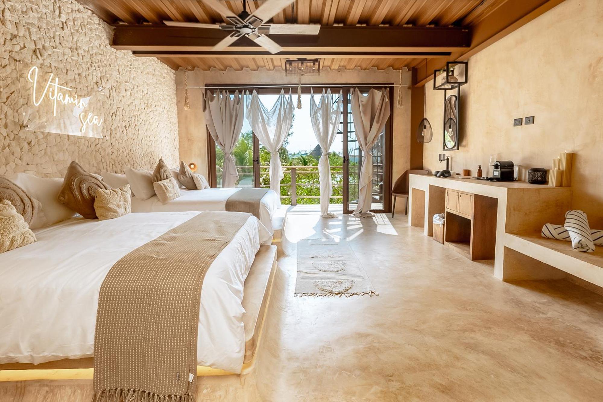 Awa Holbox Hotel Boutique - Beach Front Eksteriør billede