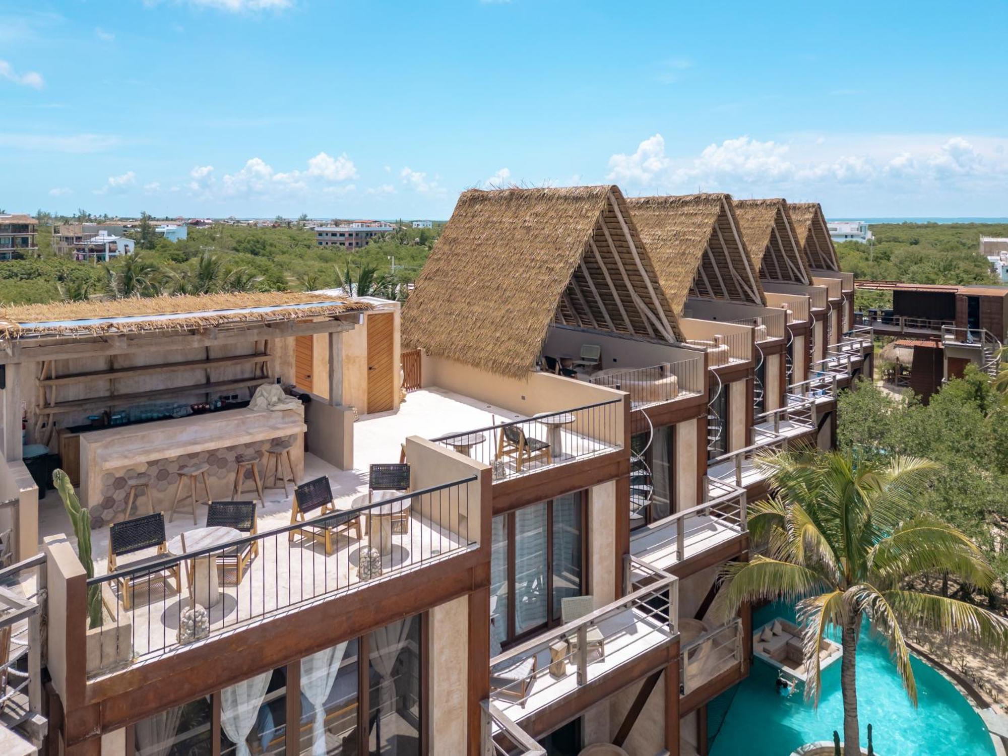 Awa Holbox Hotel Boutique - Beach Front Eksteriør billede